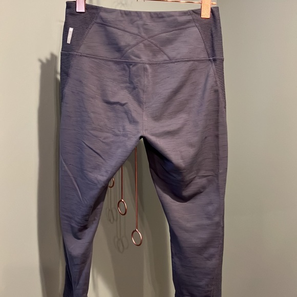 Zella Sporty Splice High Waist Crop Leggings - Picture 3 of 6